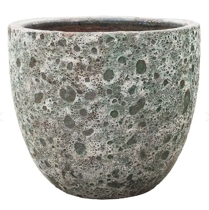 Õuepott keraamiline Gili samblaroheline 28cm/11,5