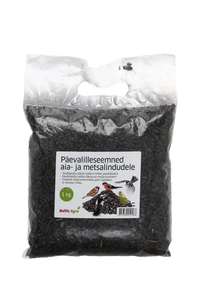 Päevalilleseemned lindudele 1 kg