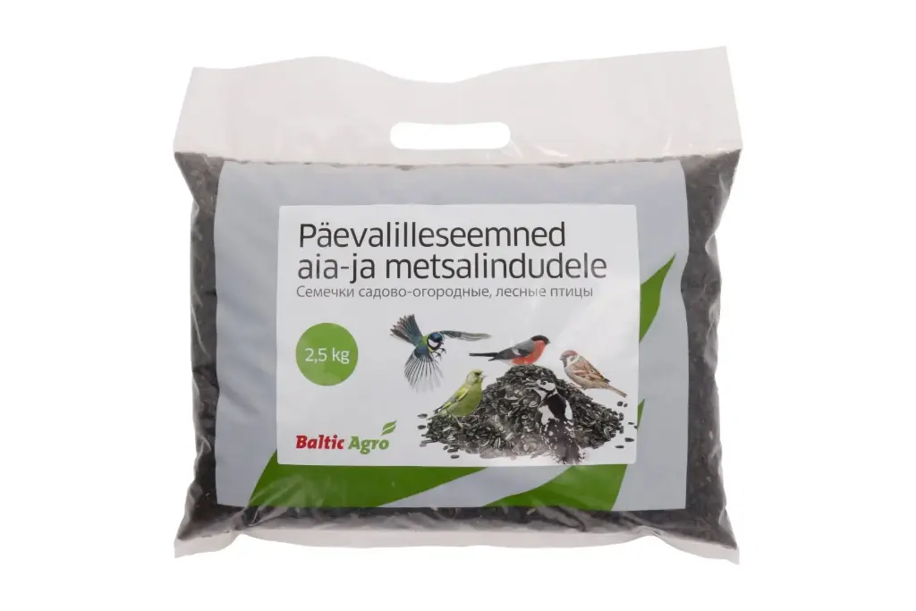 Päevalilleseemned lindudele 2,5kg