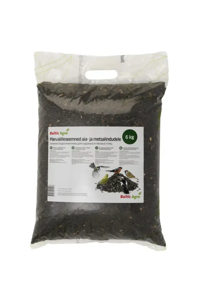 Päevalilleseemned lindudele 6kg