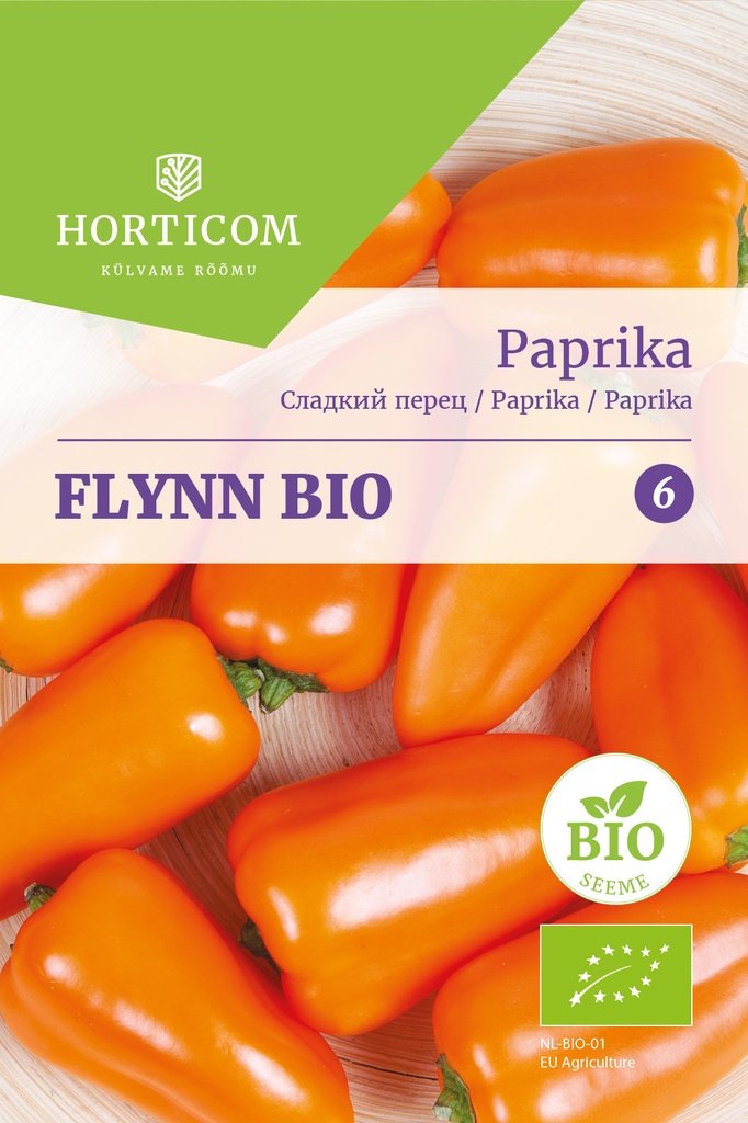 Paprika Flynn (oranž) BIO 5s