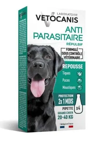 Parasiiditõrje pipett suur koer 4x3ml