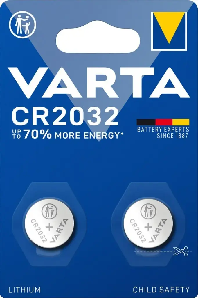 Patarei Varta CR2032 2tk