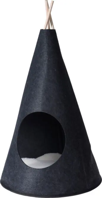 Pesa Tipi kassile must h40 h70cm