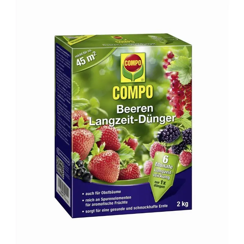 Pikaajaline marjaväetis 6-kuud Compo 2kg