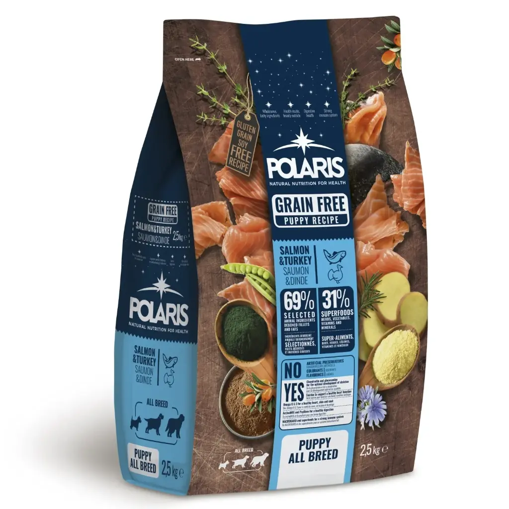 Polaris Puppy lõhe/kalkun 2,5kg