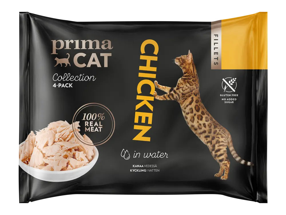 PrimaCat Fillets  kana vees 4x50g