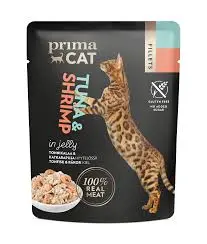 PrimaCat Fillets tuun/krev tarrendis 50g
