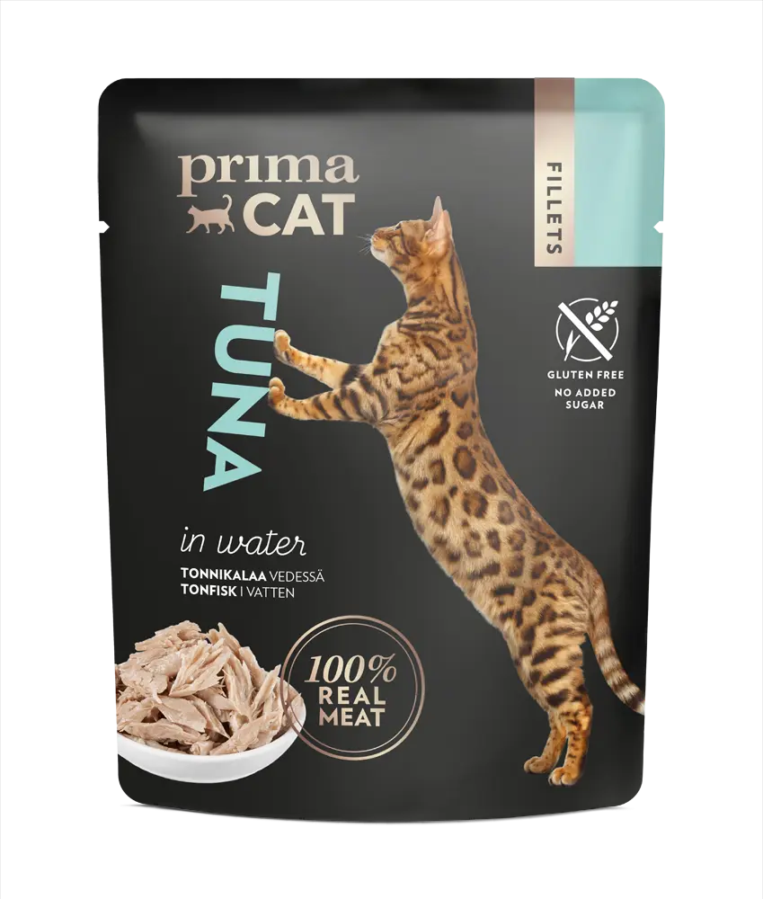 PrimaCat Fillets tuunikala vees 50g