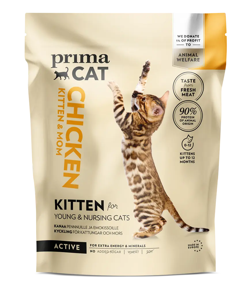 PrimaCat Kitten kana 400g