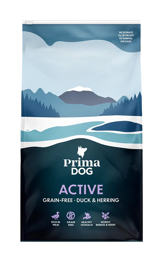 PrimaDog Adult GF Active part/heer 10kg