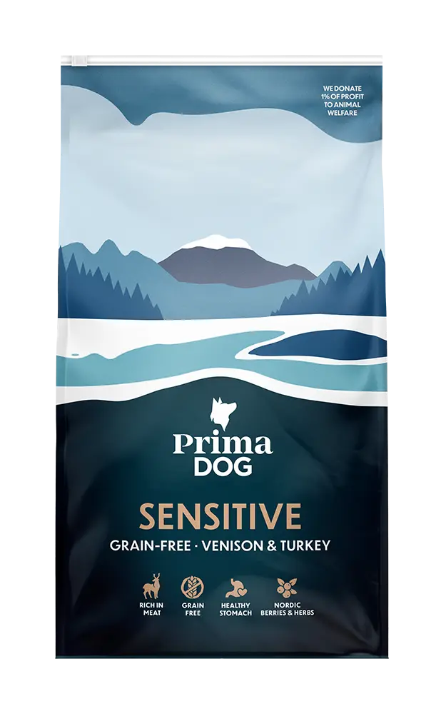 PrimaDog Adult Grain.F hirv/kalkun 10kg