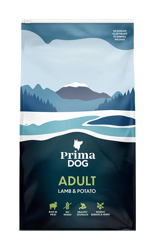 PrimaDog Adult lammas/kartul 10kg