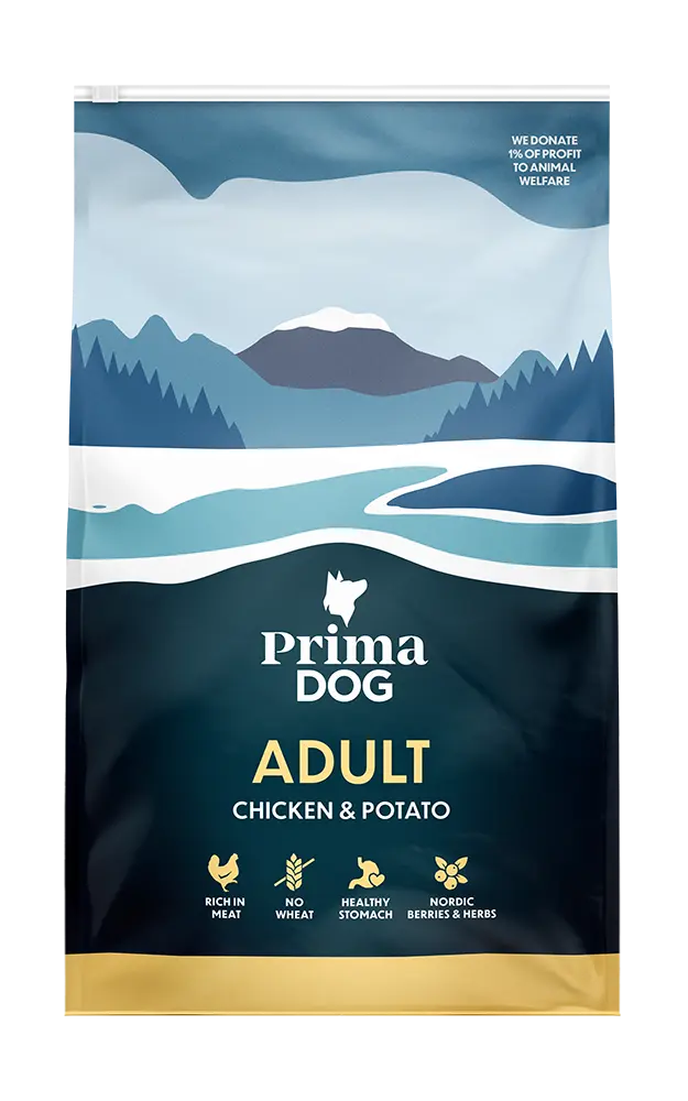 PrimaDog täistoit kana/kartul 3kg