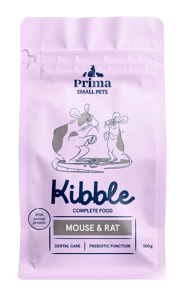 PrimaSmallPets täissööt hiirtele ja rottidele 500 g