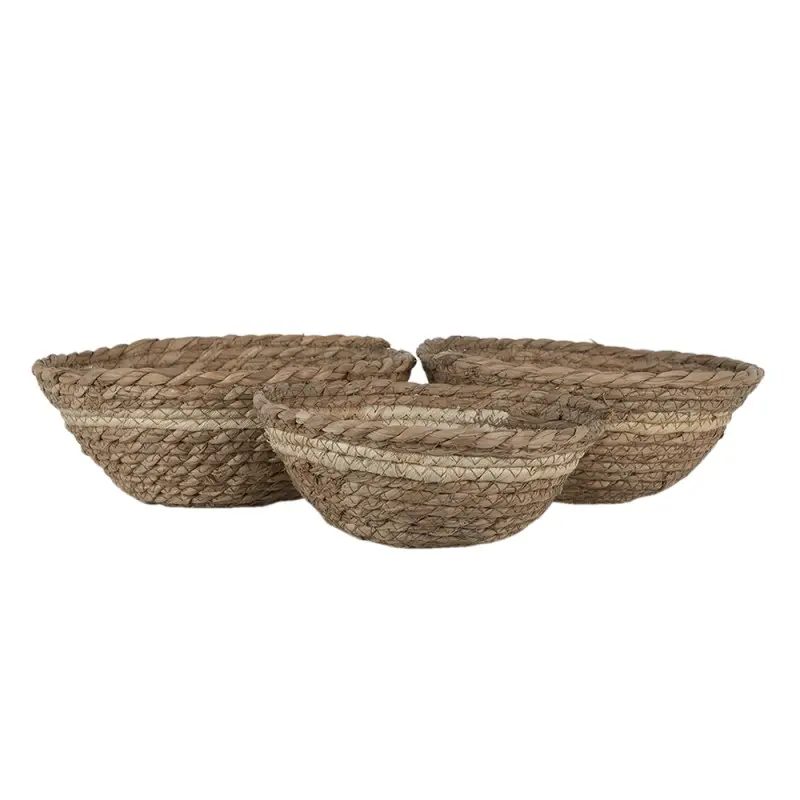 Punutud korv pruun 25x10cm