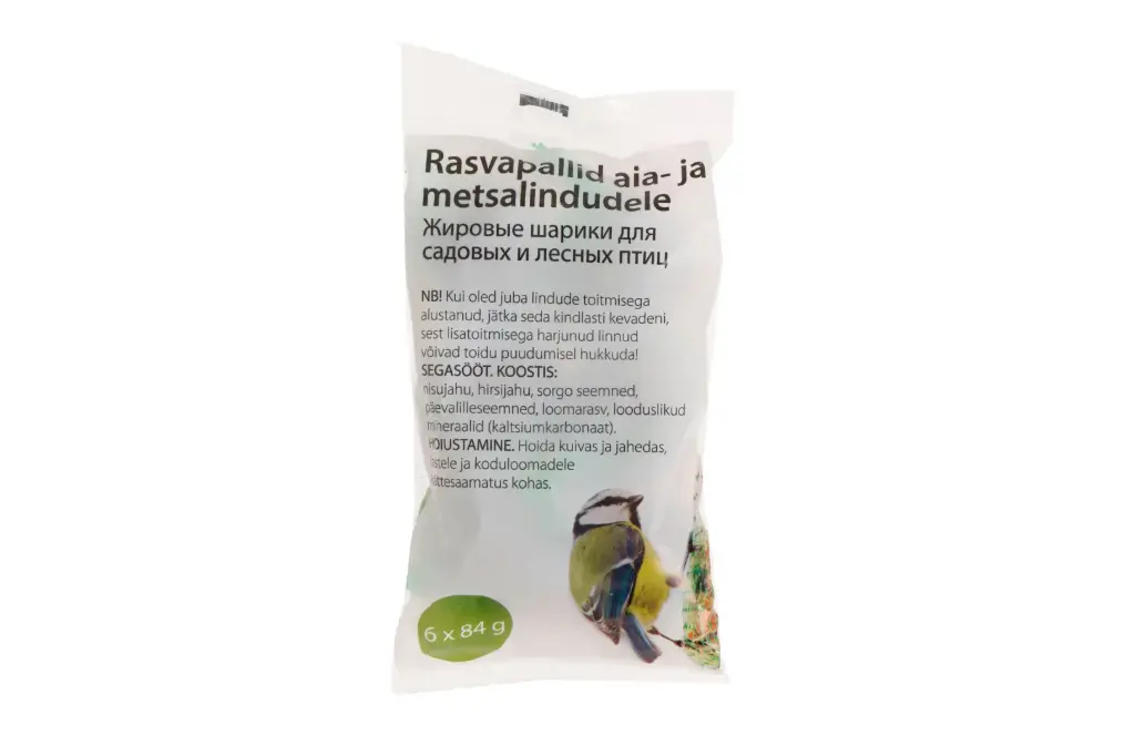 Rasvapallid lindudele 6 x 84 g