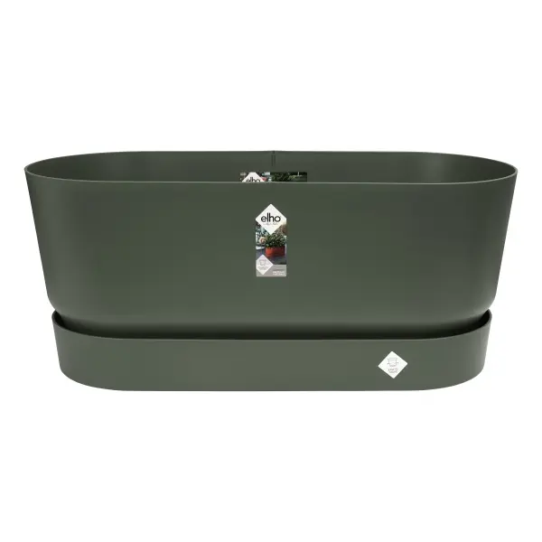 Rõdukast Greenville alusega ratastel 60cm roheline