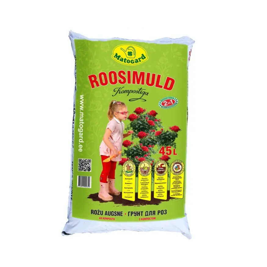 Roosimuld kompostiga 45L