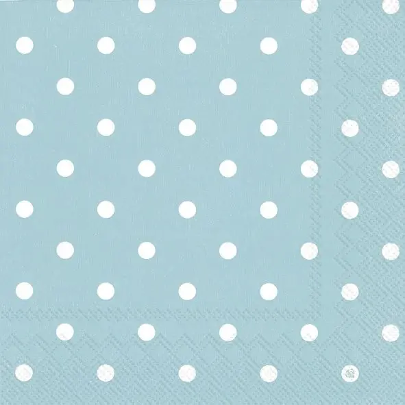 Salvrätikud Little Dots Turquoise