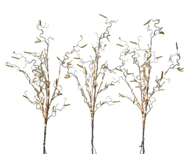 Sarapuuoks 3tk 90LED 75cm õue soe