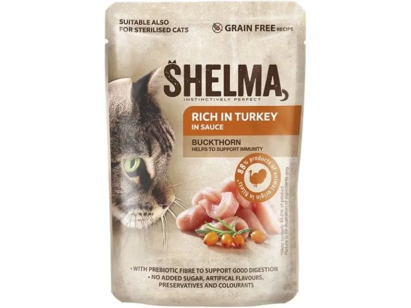 Shelma kalkunifilee astelpajukastmes 85g