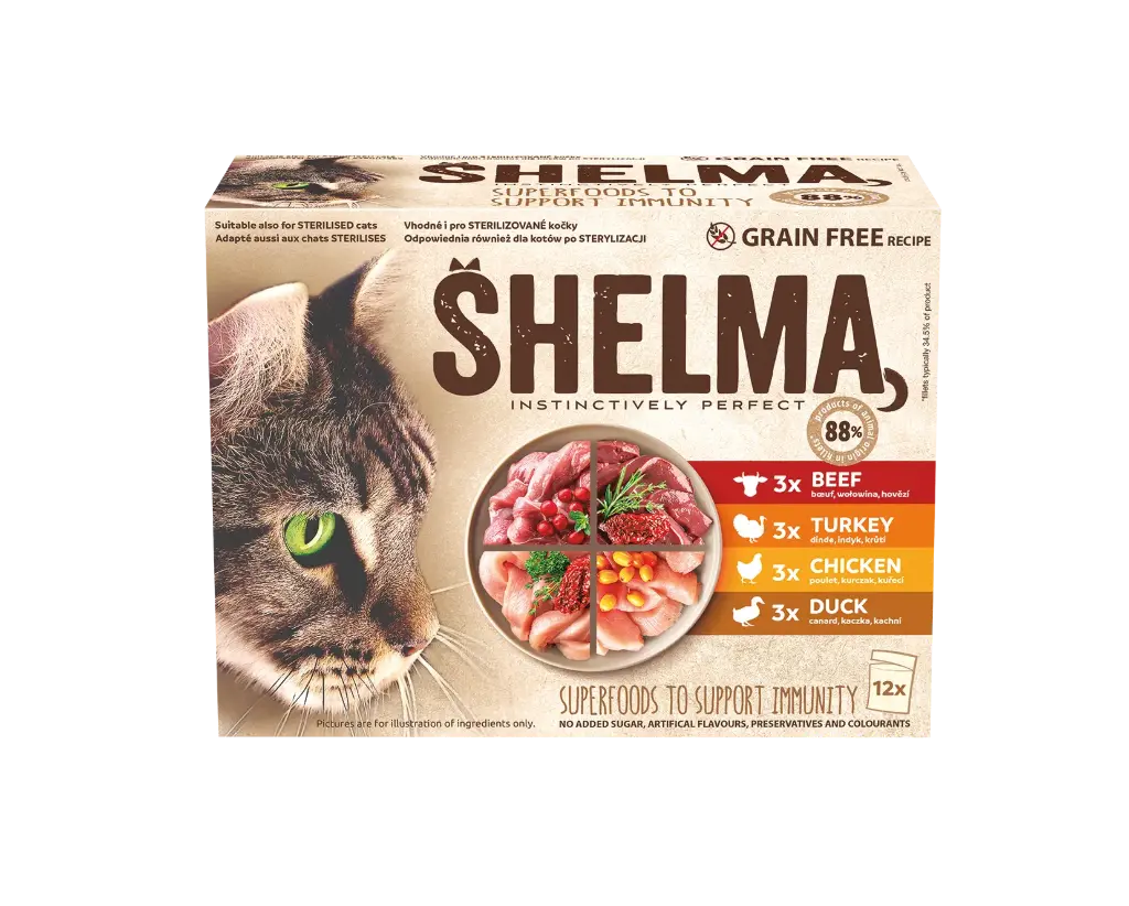 Shelma liha assortii 12x85g