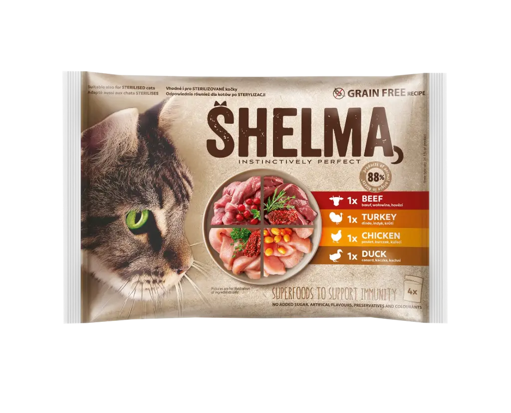 Shelma liha assortii 4x85g