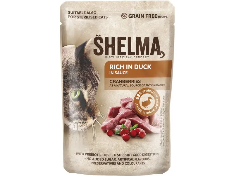 Shelma pardifilee/jõhvikakastmes 85g