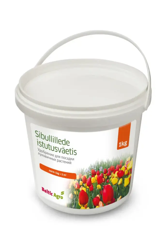 Sibullille istutusväetis Baltic Agro 1kg
