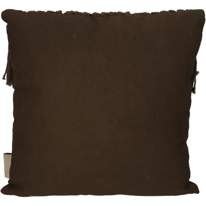Sisustuspadi Macrame pruun 40x40cm