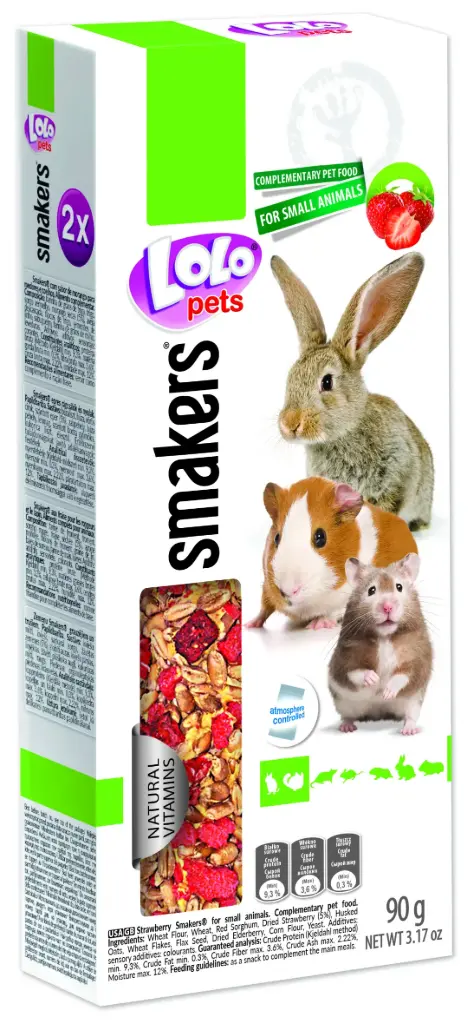 Smakers maiusepulgad maasikatega 2tk 90g