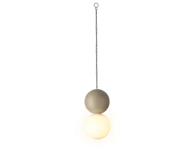 Solar valgusti rippuv hall d10x20cm
