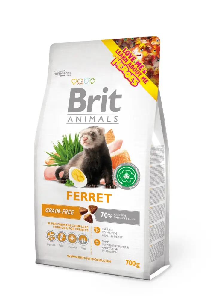 Sööt tuhkrule Brit Animals 700g