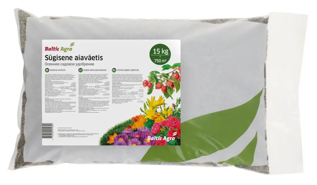 Sügisene aiaväetis Baltic Agro 15kg