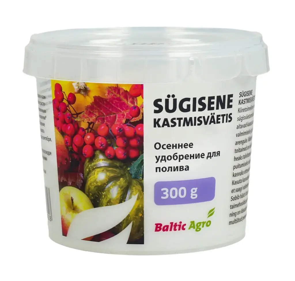Sügisene kastmisväetis Baltic Agro 300g