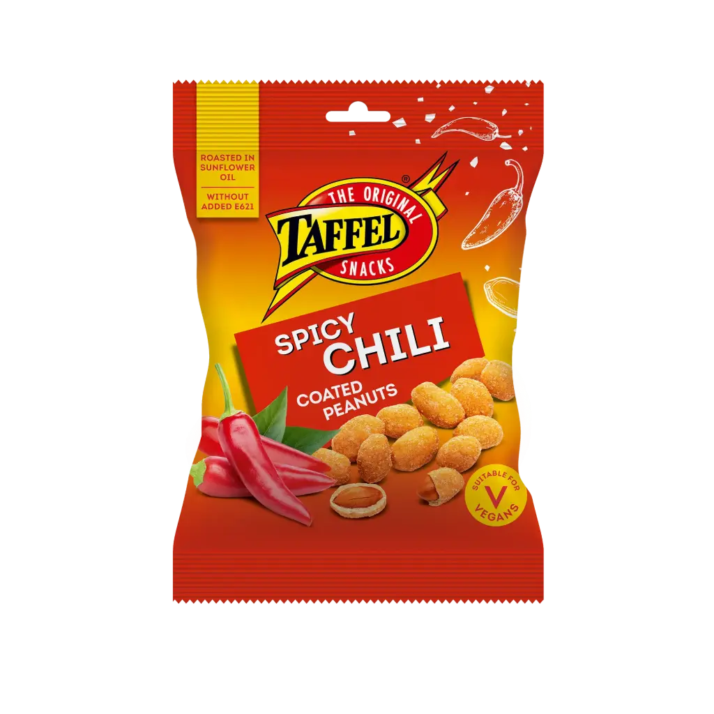 Taffel tšillimaitselised pähklid 140g