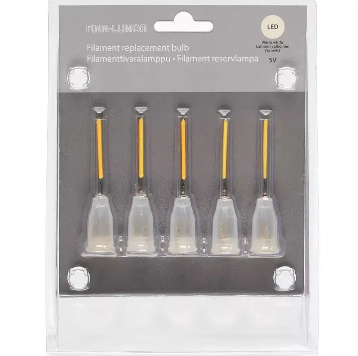 Tagavaralamp 'Filament' 5 pcs