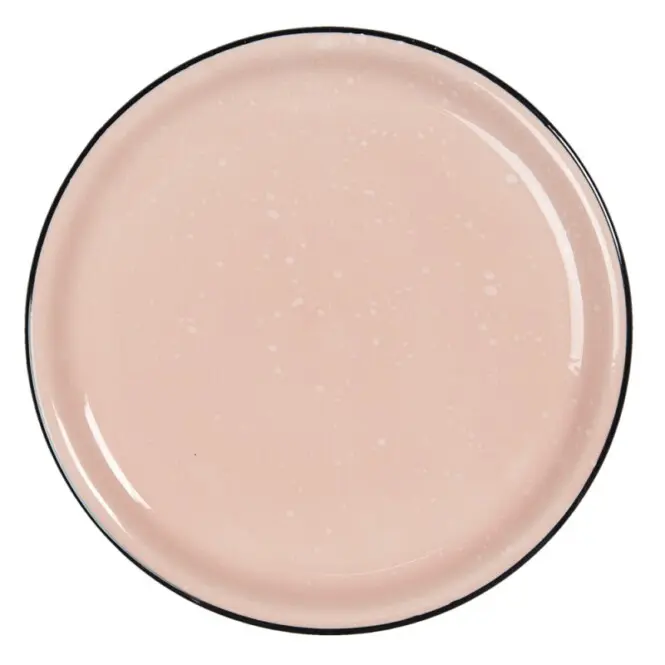 Taldrik keraamiline roosa d22x3cm