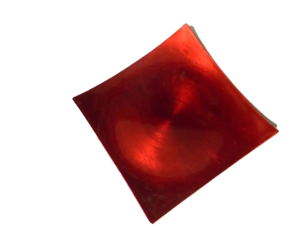 Taldrik punane 18x18cm