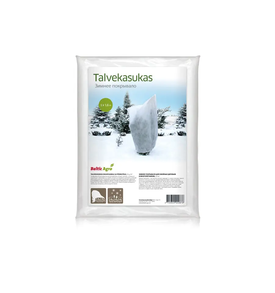 TALVEKASUKAS 1x1,6m 50gr