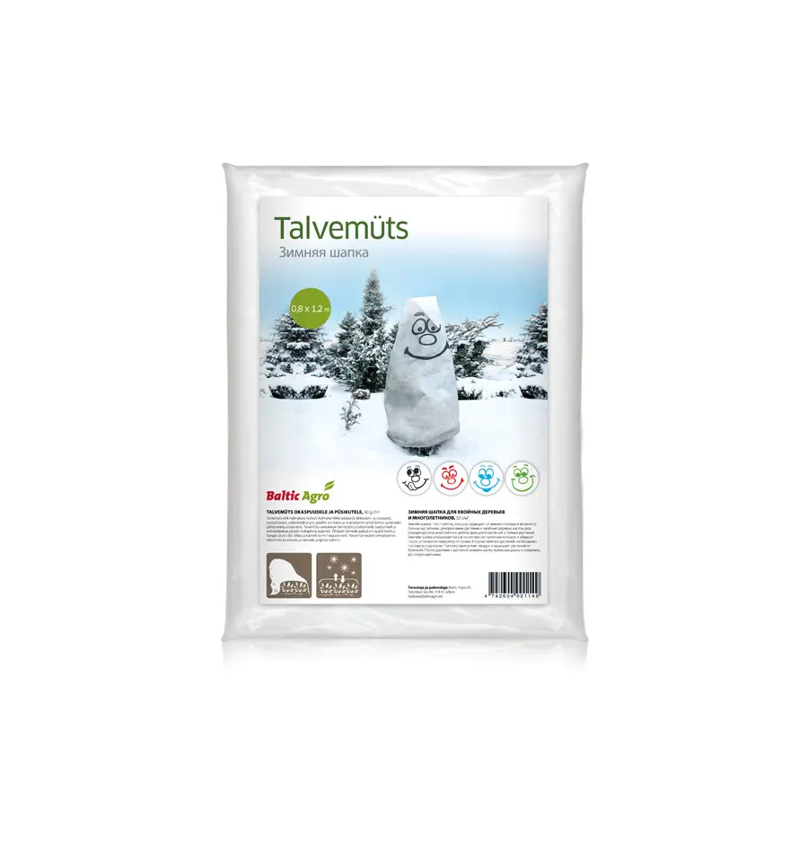 TALVEMÜTS 0,8x1,2M NÄOPILDIGA