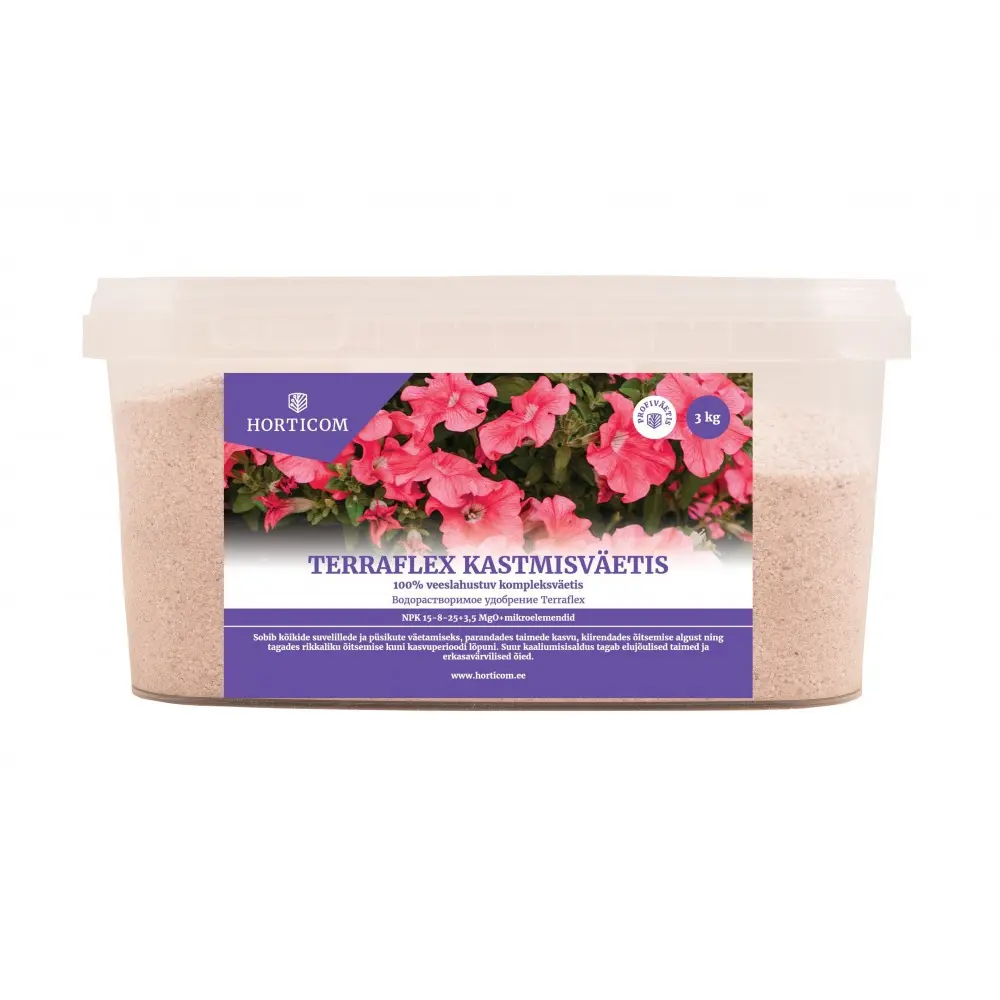 Terraflex kastmisväetis Horticom 3kg