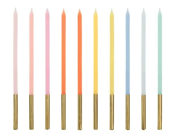 Tordiküünlad 14cm (10tk/pk) mix