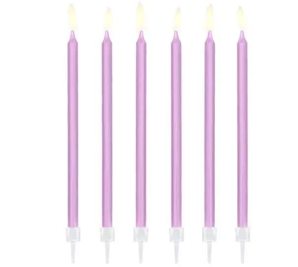 Tordiküünlad 14cm (12tk/pk) lilla