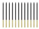Tordiküünlad 14cm (12tk/pk) must