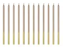 Tordiküünlad 14cm (12tk/pk) roosakuld