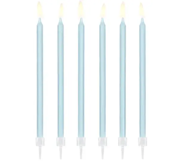 Tordiküünlad 14cm (12tk/pk) sinine