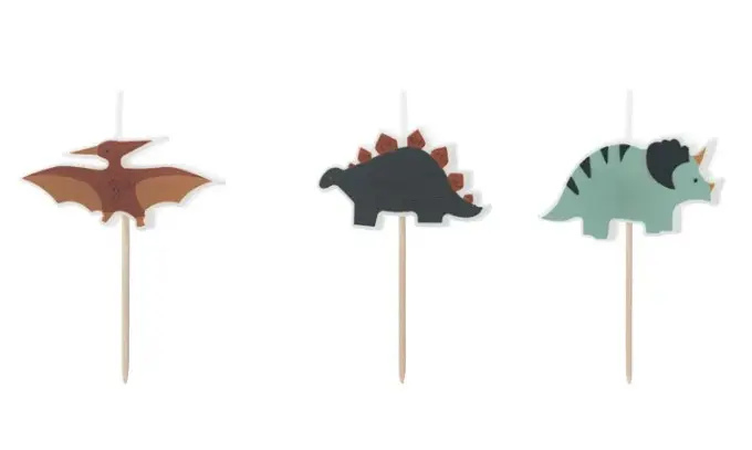 Tordiküünlad Dinosaurus 3cm (3tk/pk)