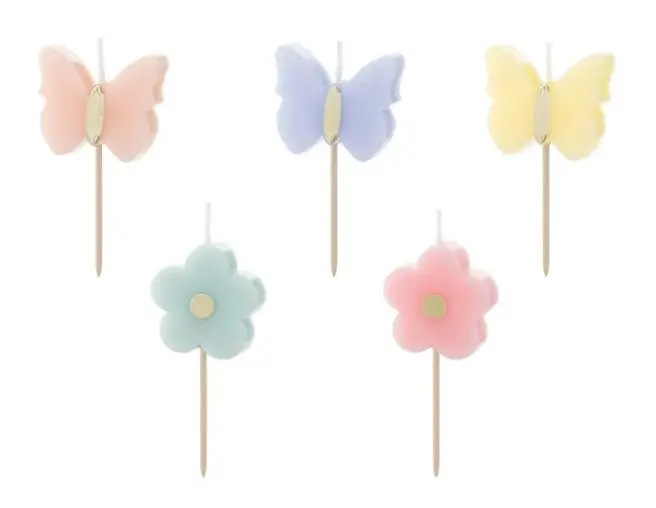 Tordiküünlad liblikad 3,5cm (5tk/pk)